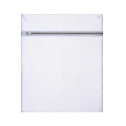 Net, protective clothing bag for the washing machine - 40 x 50 cm, white